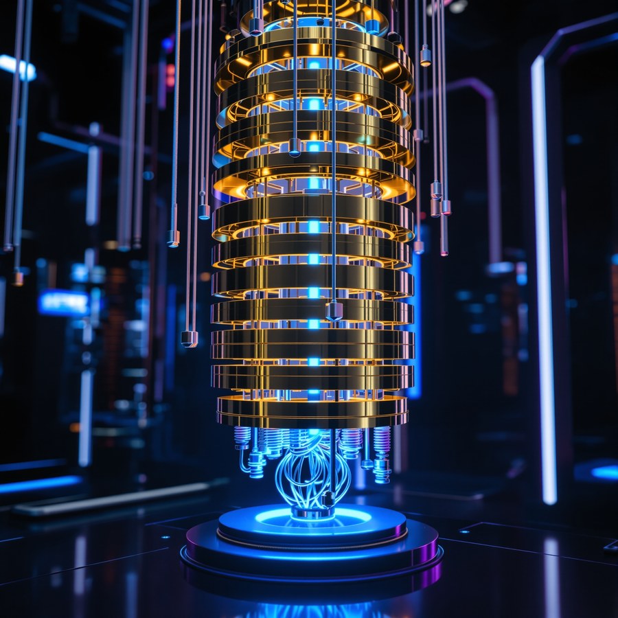 Quantum cryostat